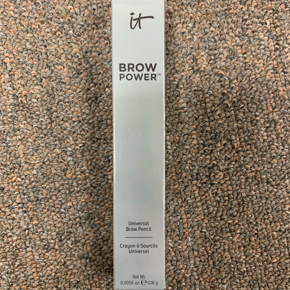 IT Cosmetics - Brow Powder - Universal Brow Pencil - Universal Taupe -New in Box - Picture 2 of 7